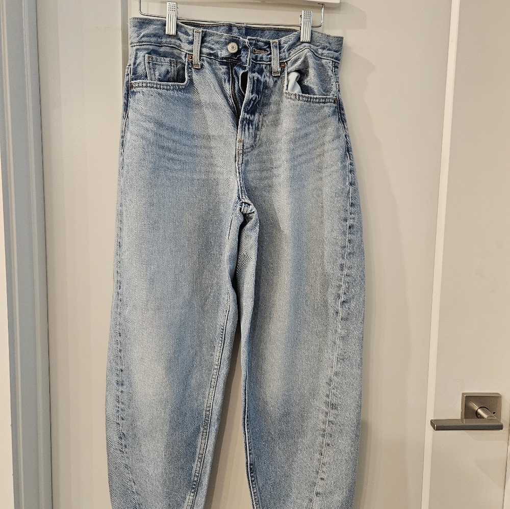 Extra High Rise Petite Light Wash Jeans